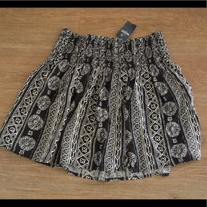 black hollister co. skirt
